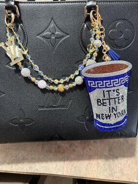 STUNNING BAG CHARMS SET! Use for Bags OR Phones!